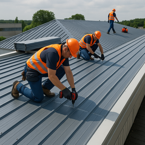 commercial metal roof
