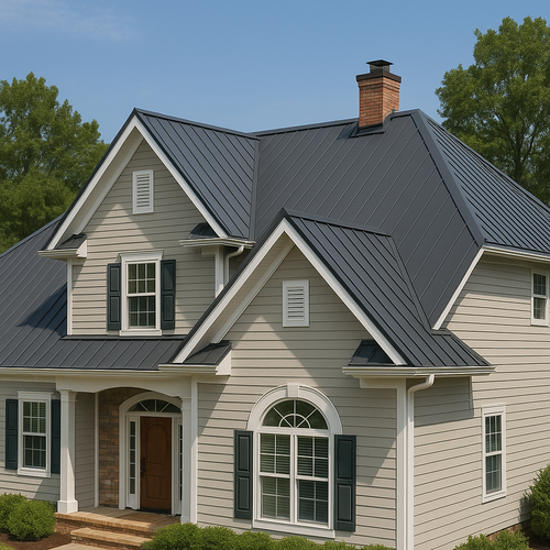 standing seam metal roof