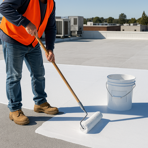 silicone roof