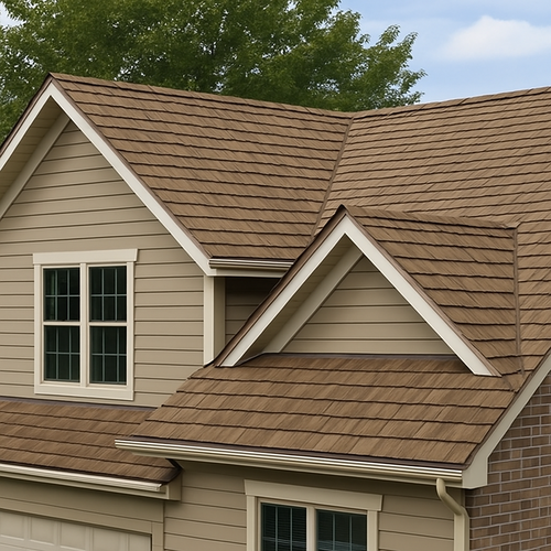 synthetic wood roofing