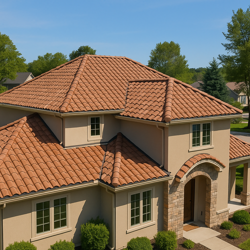 new tile roof
